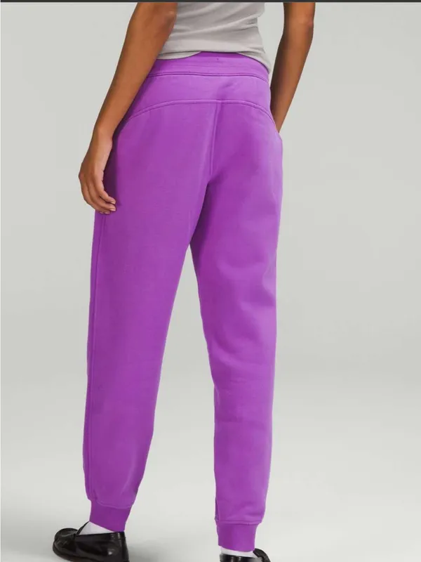 Lululemon Scuba High-Rise Jogger moonlit magenta size 6 - Image 3