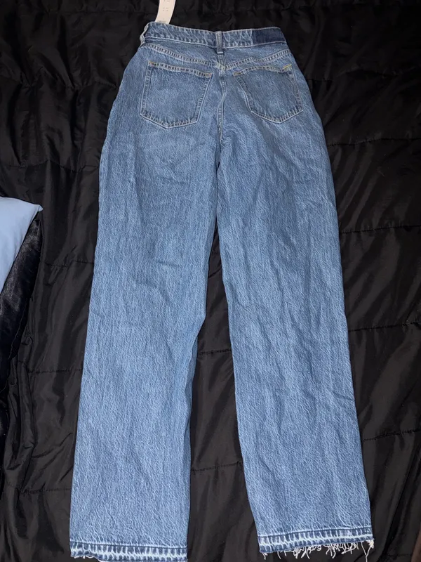 Abercrombie HIGH RISE LOOSE curve love size 25 - Image 2