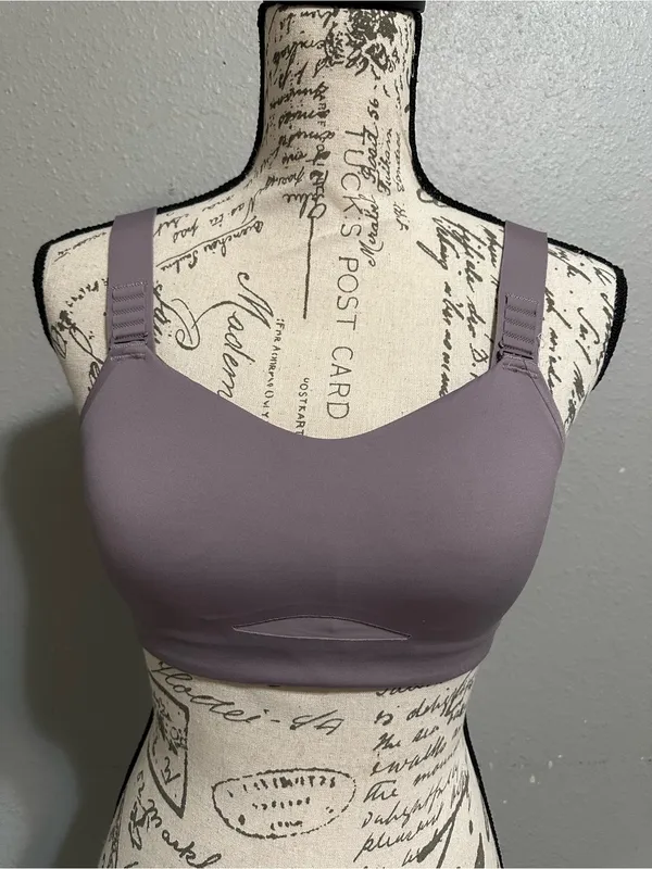 Lululemon Everyday Comfort Wireless Sports Bra Purple High Support Sports Bra - Image 3