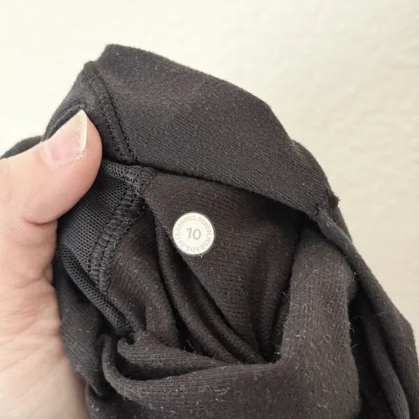 [Lululemon] Black On Track Jogger Pants Full Length High Rise Comfortable Sz 10 - Image 10