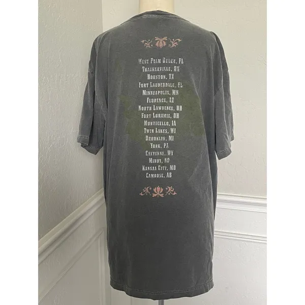 Lainey Wilson Bell Bottom Country Tour Graphic XL Western Cowgirl Boho T Shirt - Image 6