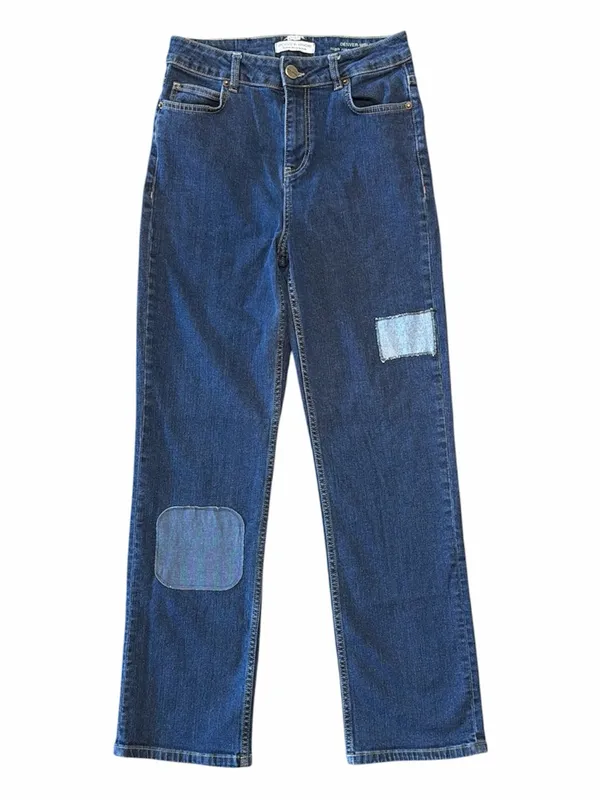 Lola High Rise Straight Denver W. Blk Jeans, size 26 - Image 3