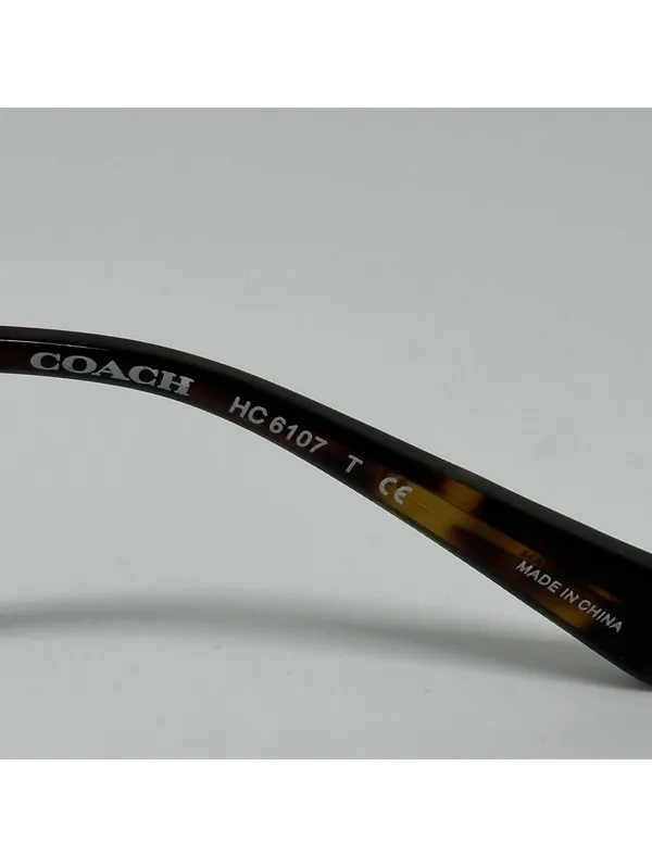 Coach HC6107 Dark Tortoise Cat Eye Eyeglasses Frames with Case - Image 6