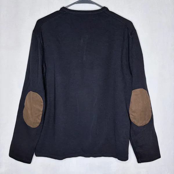 Vince Mens Classic Henley Long Sleeve - Image 5