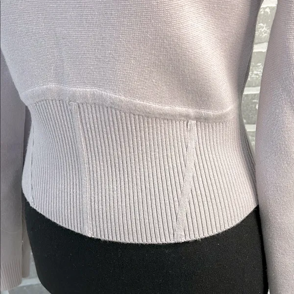 NWT Abercrombie & Fitch Ribbed Slim Corset Sweater‎ Women’s Size Medium - Image 11