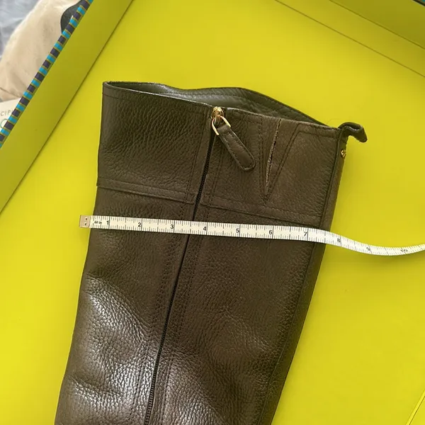 Tory Burch leather riding boots - Image 8