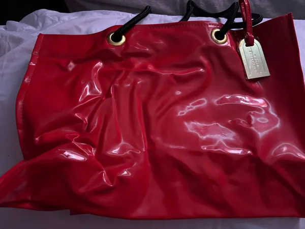 Signature Collection Patent leather Red bag - Image 3