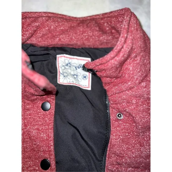 Outerwear Puffer Vest Snap Button & Zip Medium CAMPING HIKING FISHING - Image 3