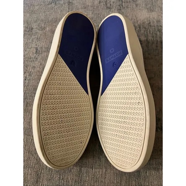 Rothy's Off White Cream The Original Slip On Sneaker Size 8 - Image 6
