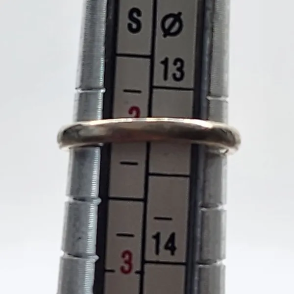 Sterling Silver Plain Band Ring (2) - Image 5