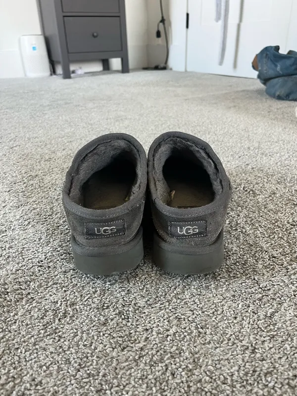 Grey UGG Classic Slipper - Image 2