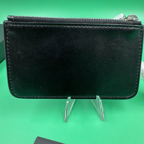 Versace Medusa Key Case Black Vitello New w/ Box Dust Bag Sealed Envelope Italy - Image 11