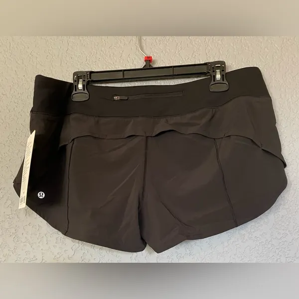 NWT Lululemon Speed Up LR Shorts 2.5” Lined Size 12 in Black - Image 8