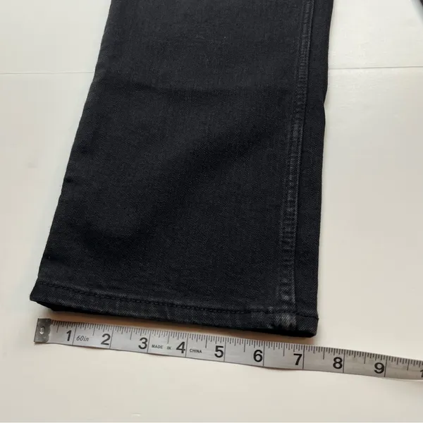 Abercrombie & Fitch 90s Straight Ultra High Rise 29 / 8 Regular Black Denim Jean - Image 9