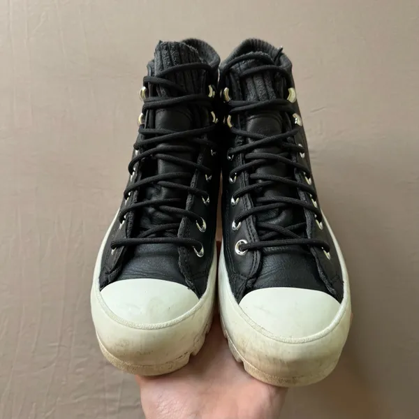 Converse Chuck Taylor All Star Retrograde Lugged High Top Sneakers - Image 9