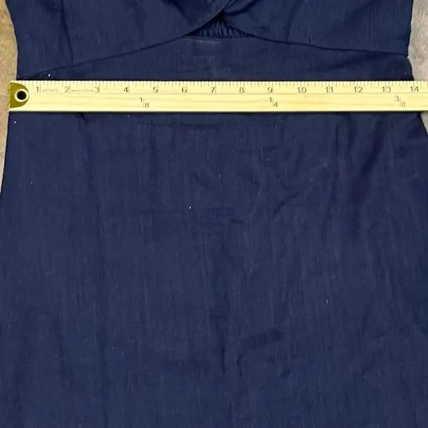 Miami Mini Navi Cut Out Dress Medium - Image 5