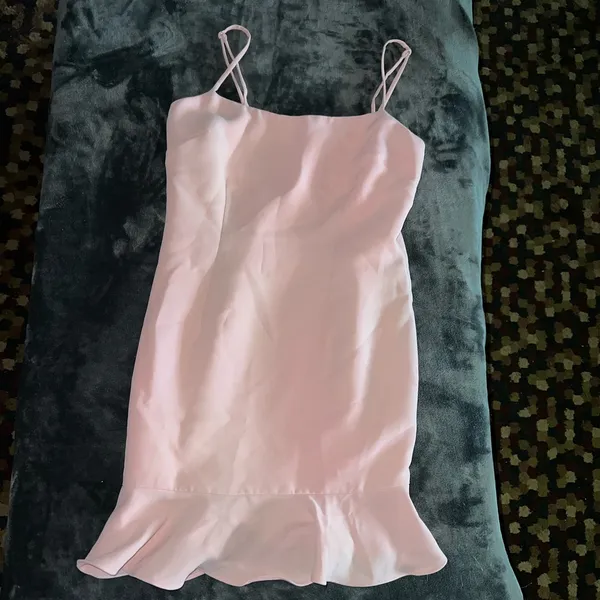 Lovers & Friends Teddy Mini Dress in Blush Size Small - Image 4