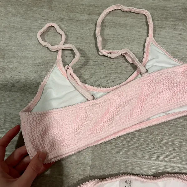 New pink Bandeau two piece bikini - Image 5