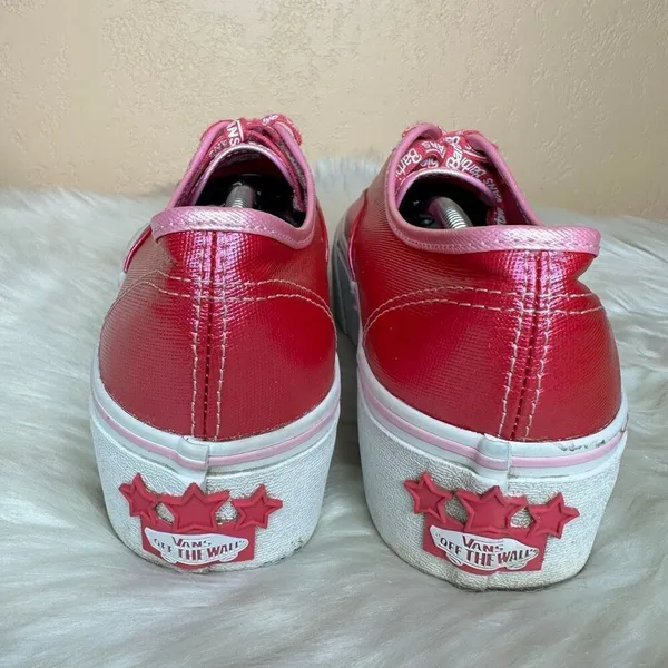 Vans X Barbie Stackform Sneaker Pink Women’s Size 9 - Image 6