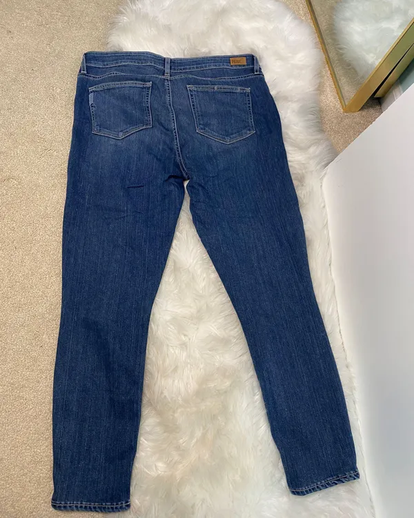 Paige Janson Verdugo Crop Jeans Size 32 - Image 9