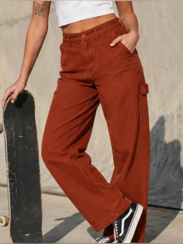 #37 NWT Vans Rust Ground Work Pants Size 24 - Image 6