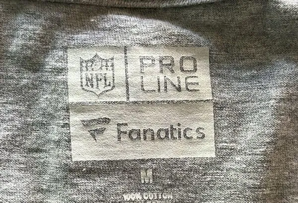 National Football League Miami Dolphin long sleeve vneck medium women’s tshirt in gray. GUC. - Image 2