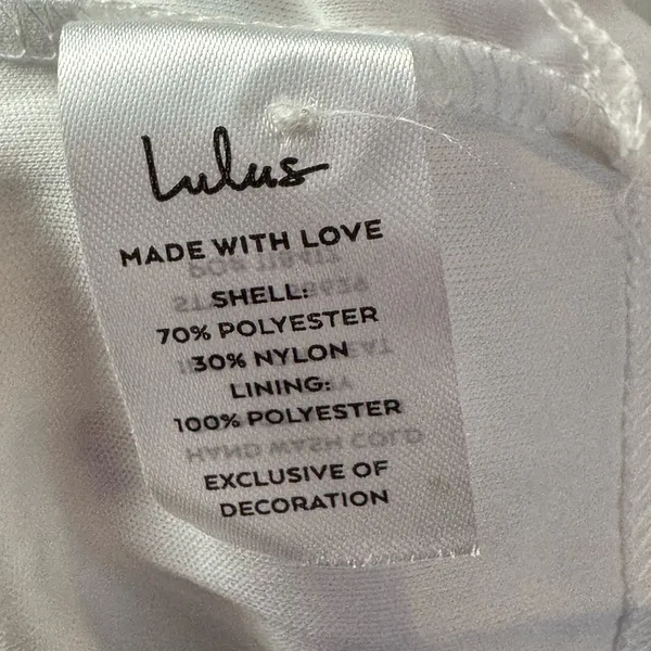 Lulus Romance Language Backless Lace Dress‎ in White Size Small - Image 10
