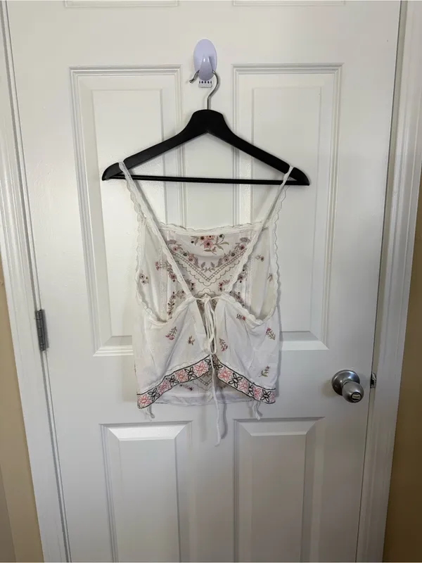 Free People Garden Party Top in Ivory XL - Image 5