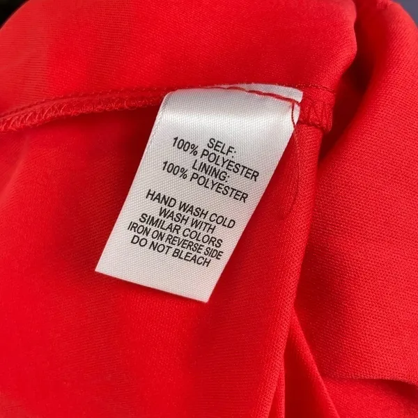 Lulus Forevermore Skater Dress in Coral Red Size‎ Small - Image 6