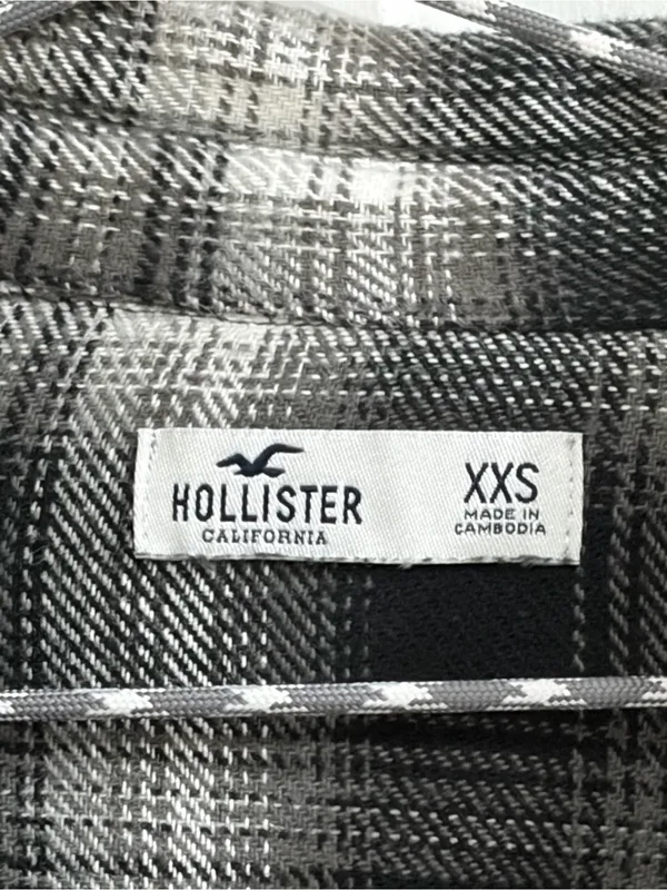 Hollister XXS Flannel shirt shacket - Image 2