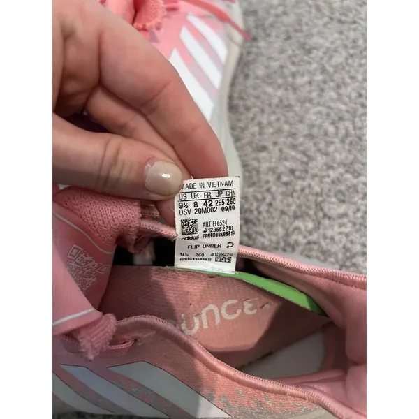 Adidas Edge Lux 4‎ Running Shoes Pink White Women's Size 9.5 Athletic Gym - Image 7