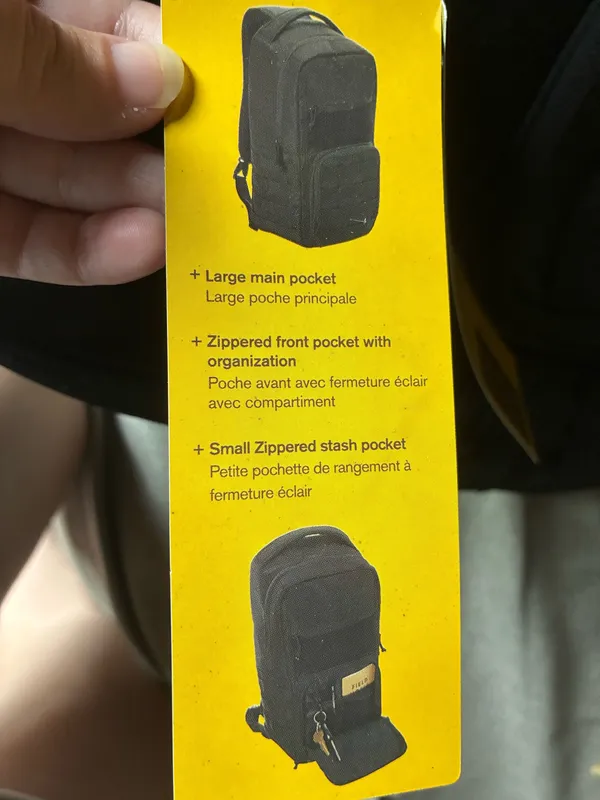 SJK black backpack - Image 3