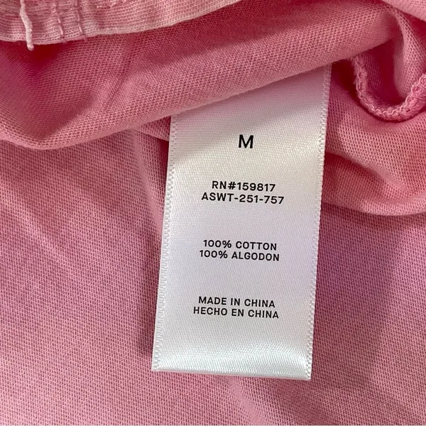 Altar’d State | NWOT Pink Amelia Oversized Cropped Tee | Medium - Image 10