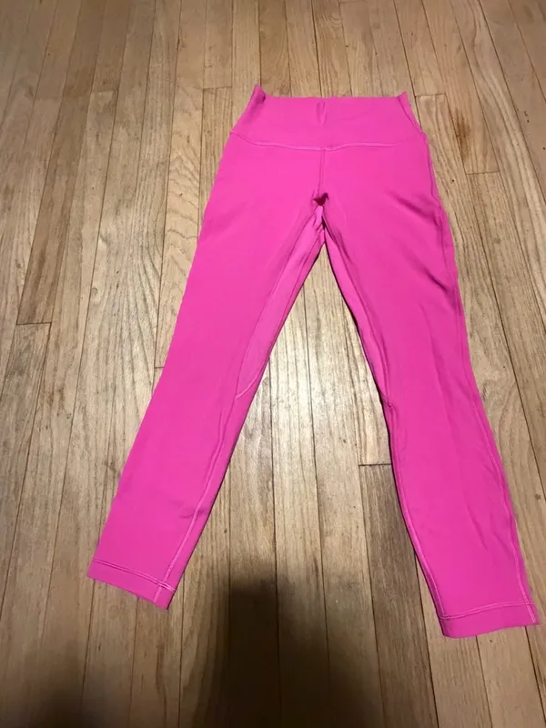 Lululemon Align High Rise Pant 25" Sonic Pink - Image 7