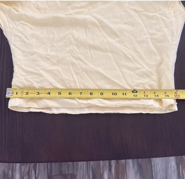 Peppermayo butter Yellow Top off the shoulder - Image 7