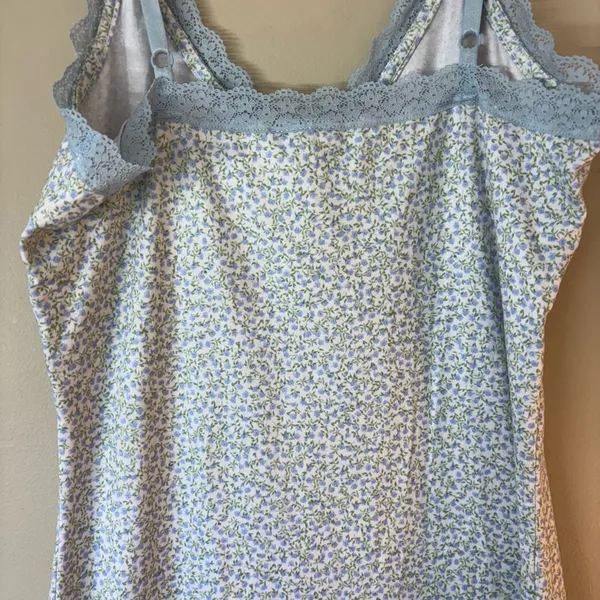 Divided floral slip dress  - Image 7