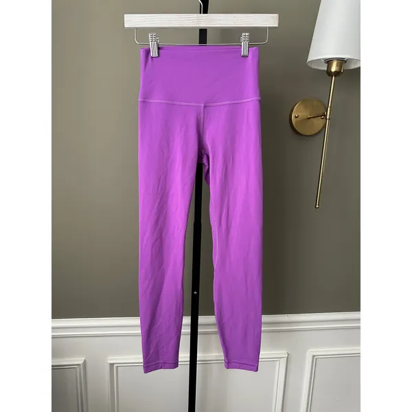 Lululemon Align High-Rise Pant 25” Moonlit Magenta Size 4 Womens - Image 3
