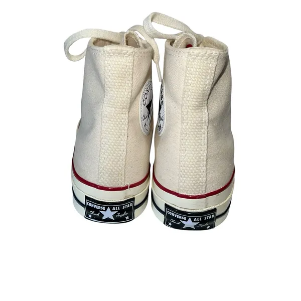 Converse Chuck 70 Vintage Canvas‎ Shoes High Sneakers Parchment 162053C Size 7.5 - Image 4