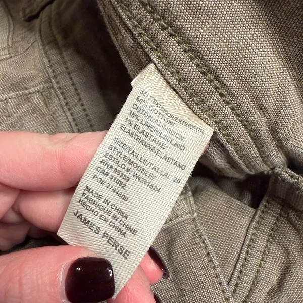 James‎ Perse Relaxed Workwear Pant Size 26 - Image 3