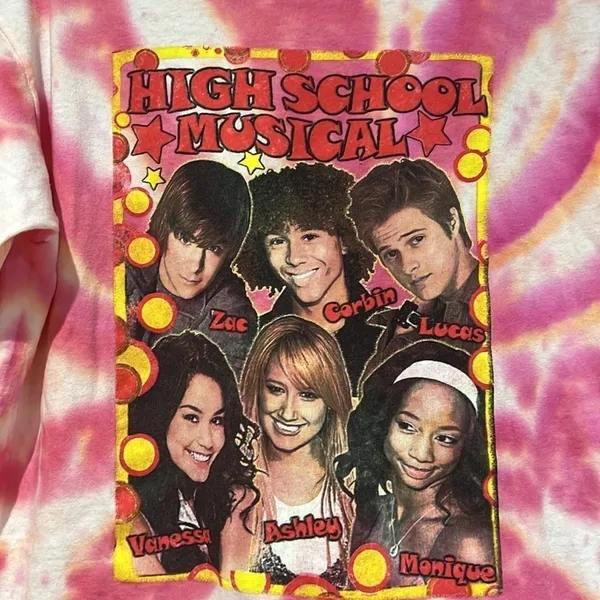 Vintage Anvil High School Musical Vibrant T Shirt Size M - Image 3
