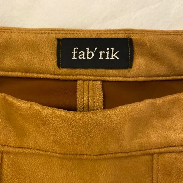 fab'rik Faux Suede Skirt - Image 4