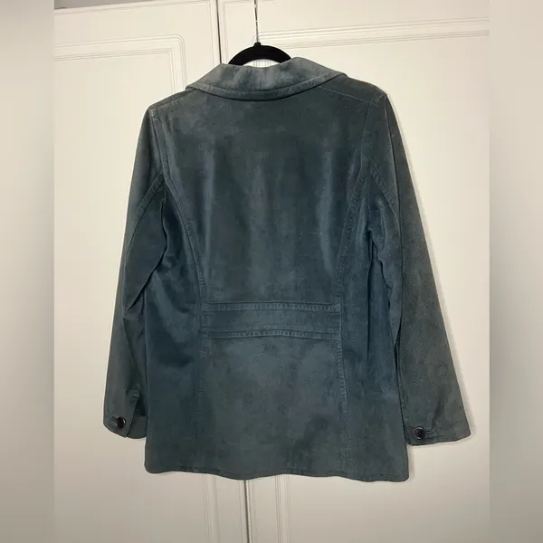 Vintage Coach 100% Suede Leather Jacket – Y2K Era - Image 14