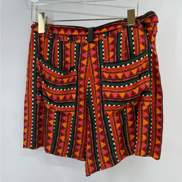 FARM Rio for Anthropologie Gemma Tribal Print Shorts size‎ small - Image 4