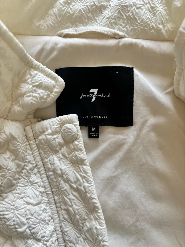 7 For All Mankind Puffer Jacket - Image 3