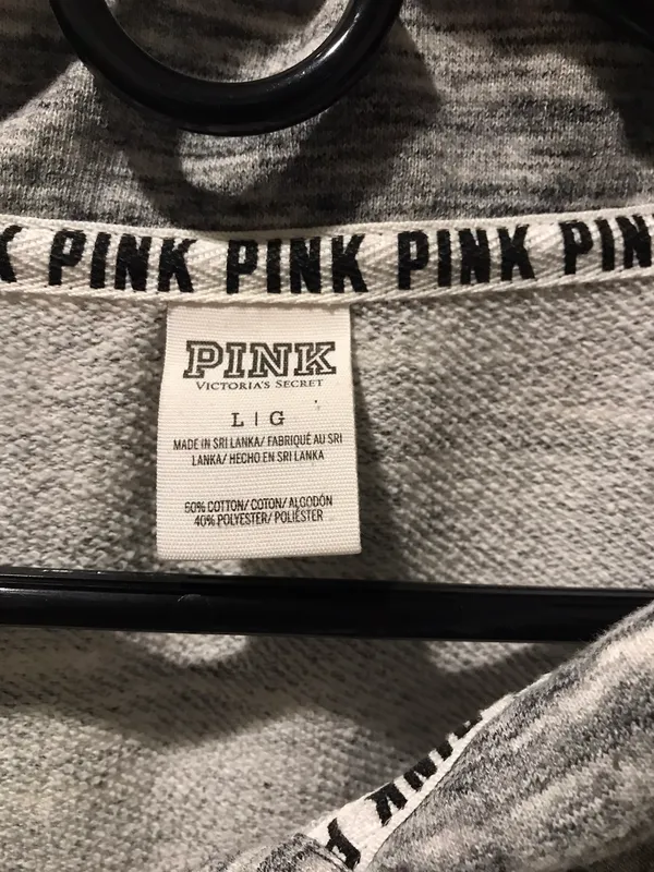 PINK - Victoria's Secret Gray Zip - Image 4