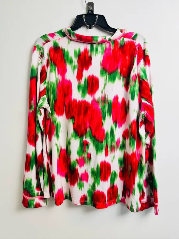 NWT Simply Vera Vera Wang Floral Pajama Set Long Sleeve Pants XL - Image 5