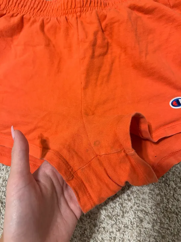 Champion Orange Shorts - Image 3