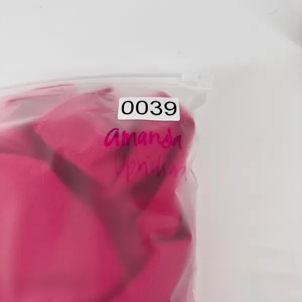 Amanda‎ Uprichard Hot Pink Mini Dress Large V-Neck Flutter Sleeve Party Cocktail - Image 10