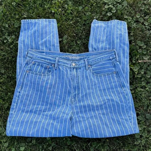 American Eagle Mom Jean Retro Striped - Image 3