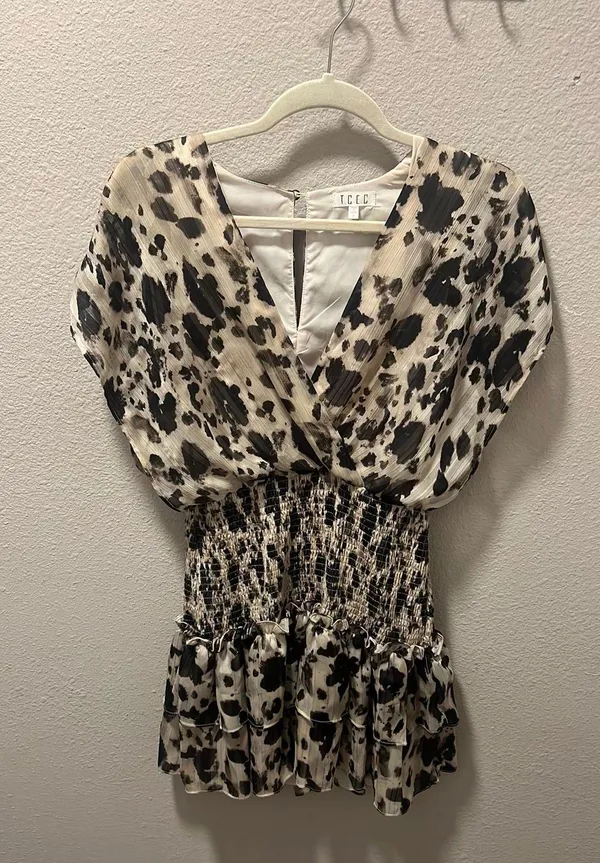 The Children's Education Center Boutique Cheetah Dress - Image 2